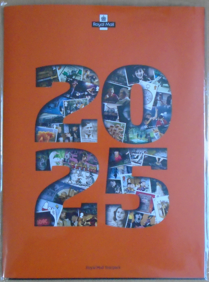 (image for) 2025 Royal Mail Special Stamps Year Pack